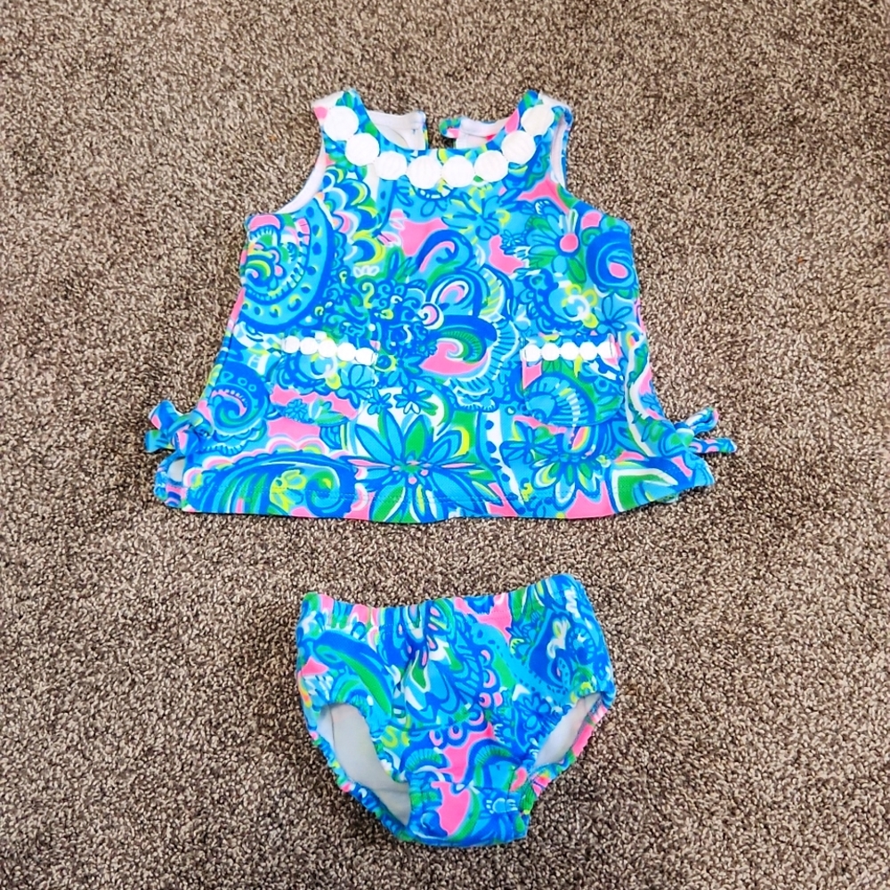 Lilly Pulitzer 3-6 mo shift